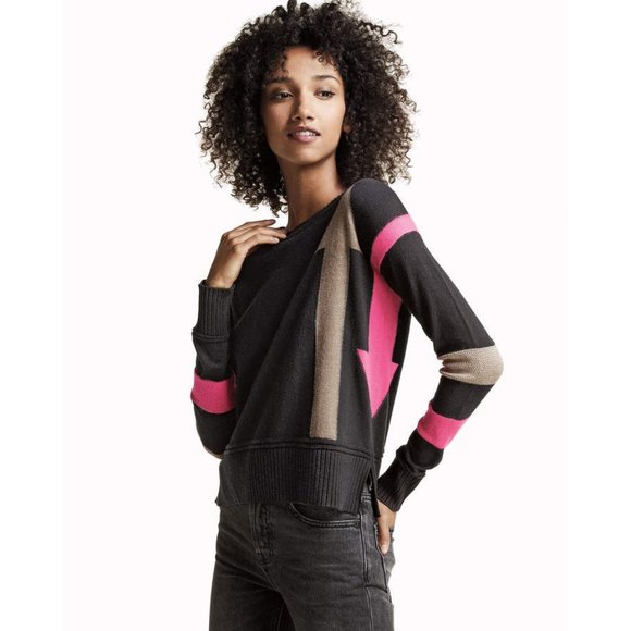 Lisa Todd Sweaters - Lisa Todd | Arrow Crewneck Sweater Grey/Green